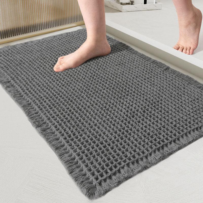 Tappetino da bagno a nido d'ape ad asciugatura rapida