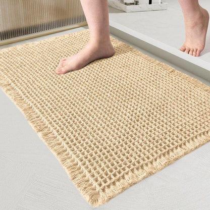 Tappetino da bagno a nido d'ape ad asciugatura rapida