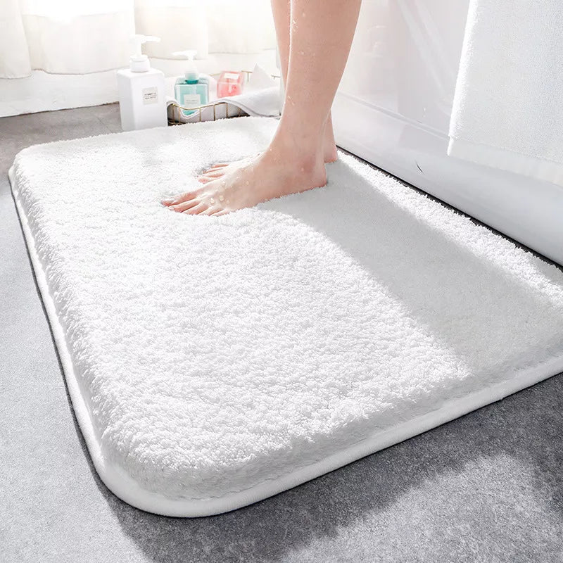 Tappetino da bagno di lusso SoftStep – tappeto extra spesso in microfibra con superficie antiscivolo e alto assorbimento