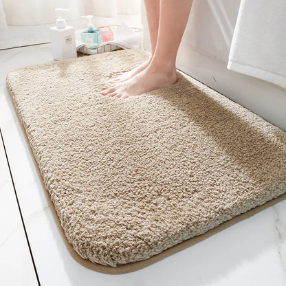Tappetino da bagno di lusso SoftStep – tappeto extra spesso in microfibra con superficie antiscivolo e alto assorbimento