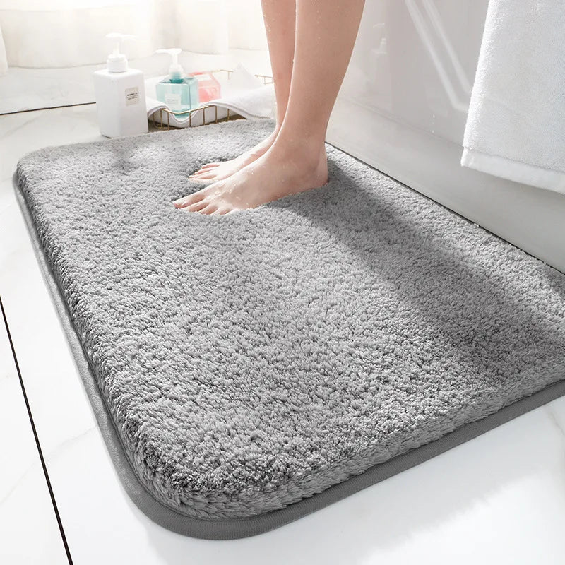Tappetino da bagno di lusso SoftStep – tappeto extra spesso in microfibra con superficie antiscivolo e alto assorbimento