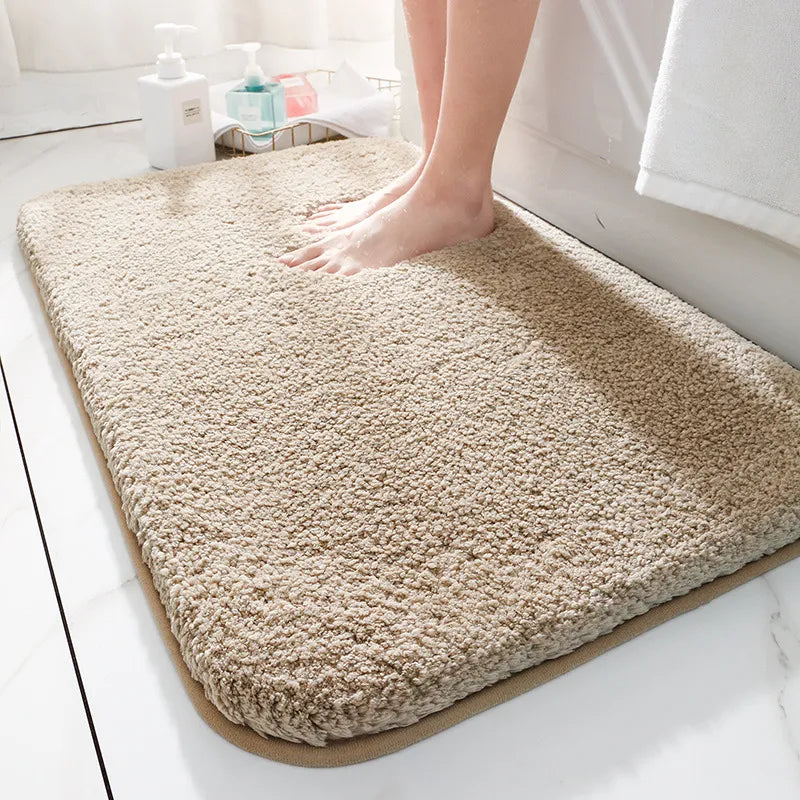 Tappetino da bagno di lusso SoftStep – tappeto extra spesso in microfibra con superficie antiscivolo e alto assorbimento