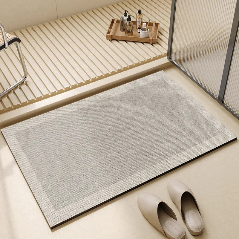 Tappetino da Bagno Super Assorbente ad Asciugatura Rapida Antiscivolo