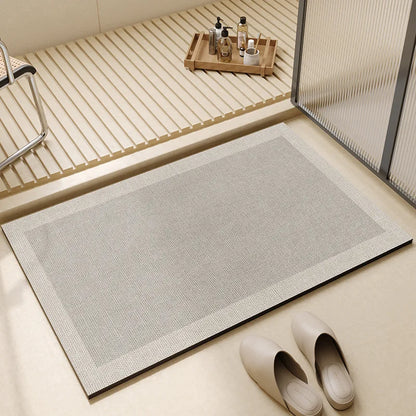 Tappetino da Bagno Super Assorbente ad Asciugatura Rapida Antiscivolo