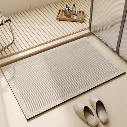 Tappetino da Bagno Super Assorbente ad Asciugatura Rapida Antiscivolo
