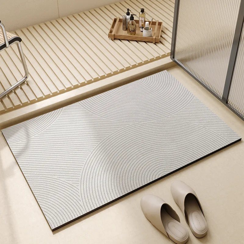 Tappetino da Bagno Super Assorbente ad Asciugatura Rapida Antiscivolo