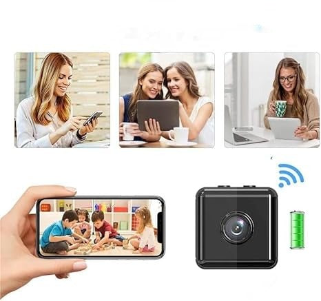 Telecamera di sicurezza WiFi wireless 1080p con controllo da app e visione notturna