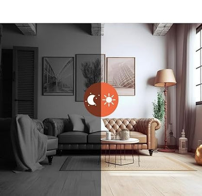 Telecamera di sicurezza WiFi wireless 1080p con controllo da app e visione notturna