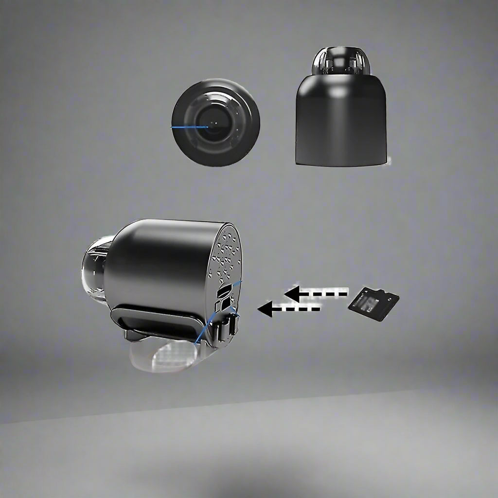 Telecamera Wireless 5G, 1080P HD, Montaggio Facile, Controllo App