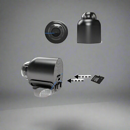 Telecamera Wireless 5G, 1080P HD, Montaggio Facile, Controllo App