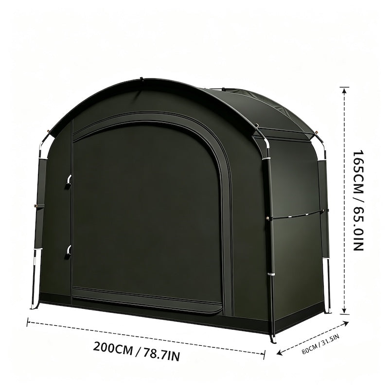 Tenda garage portatile impermeabile per deposito