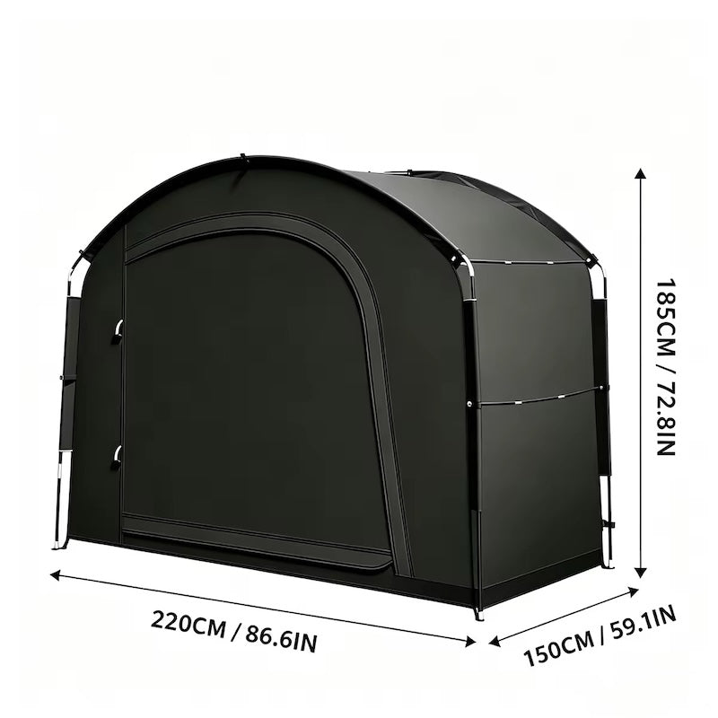 Tenda garage portatile impermeabile per deposito
