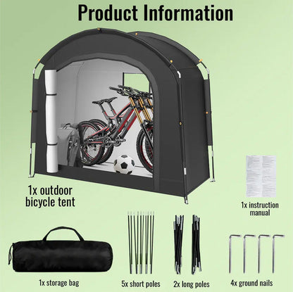 Tenda garage portatile impermeabile per deposito