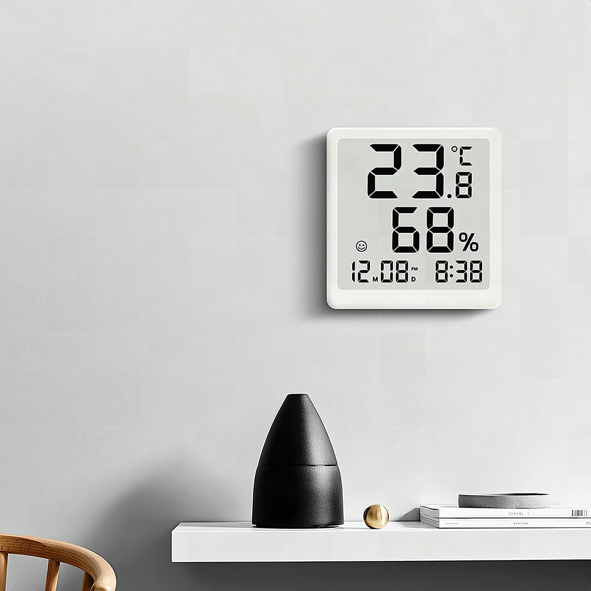 Termoigrometro digitale con display preciso