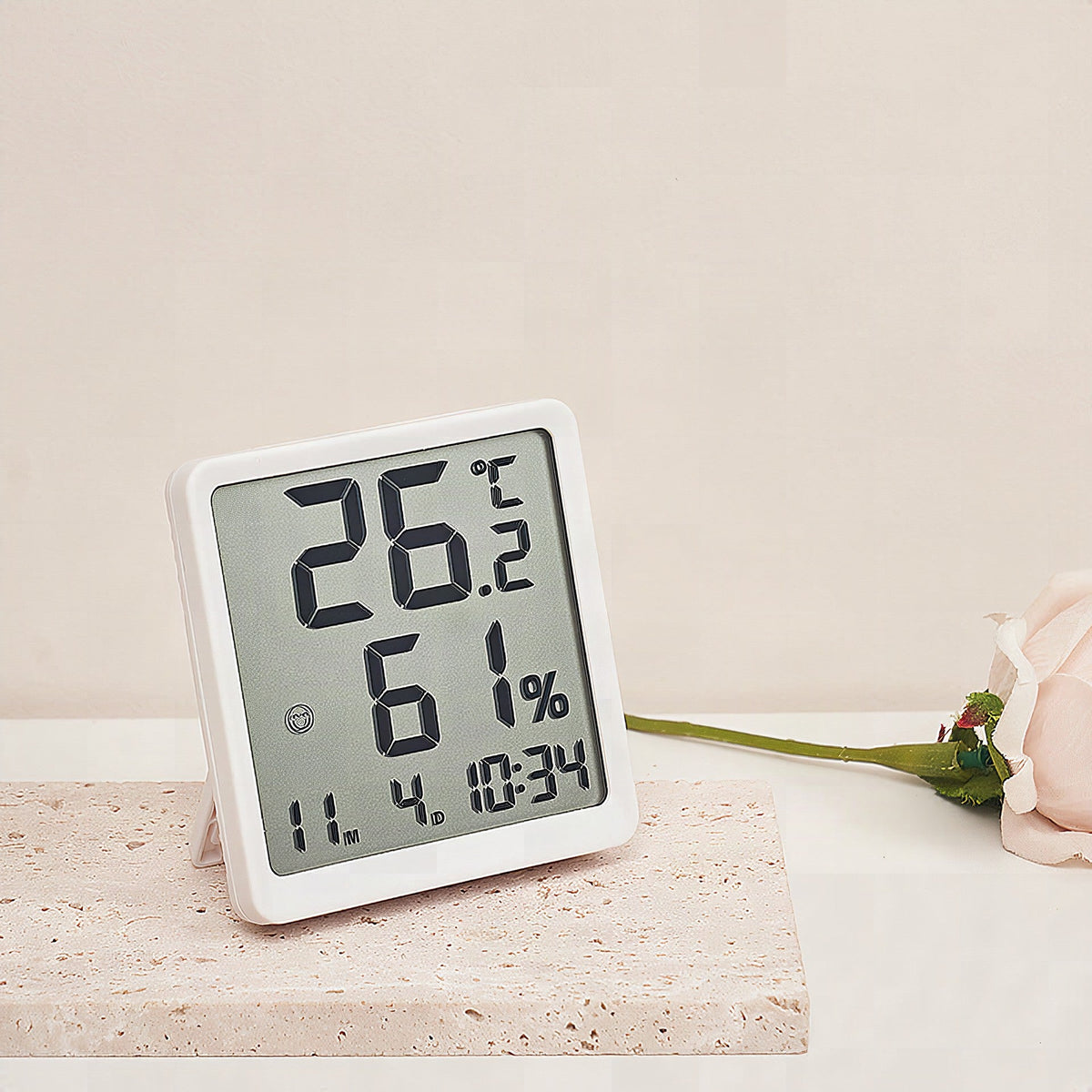 Termoigrometro digitale con display preciso