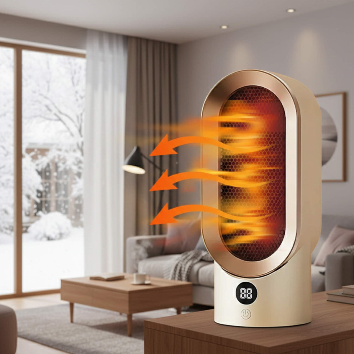Termoventilatore a Risparmio Energetico per Piccoli Ambienti