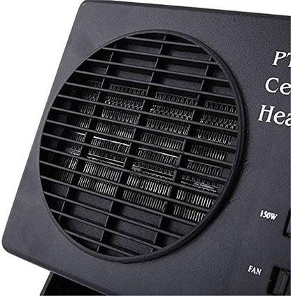 Termoventilatore Ceramico per Auto 12V 150W-300W con Termostato Automatico