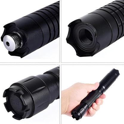 Torcia Laser Tattica Potente per Sopravvivenza Outdoor e Accensione Fuoco