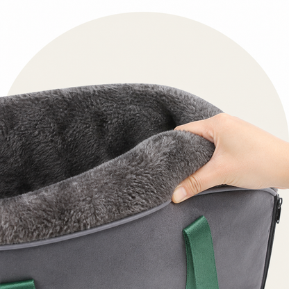 Trasportino da viaggio in poliestere resistente con nido imbottito