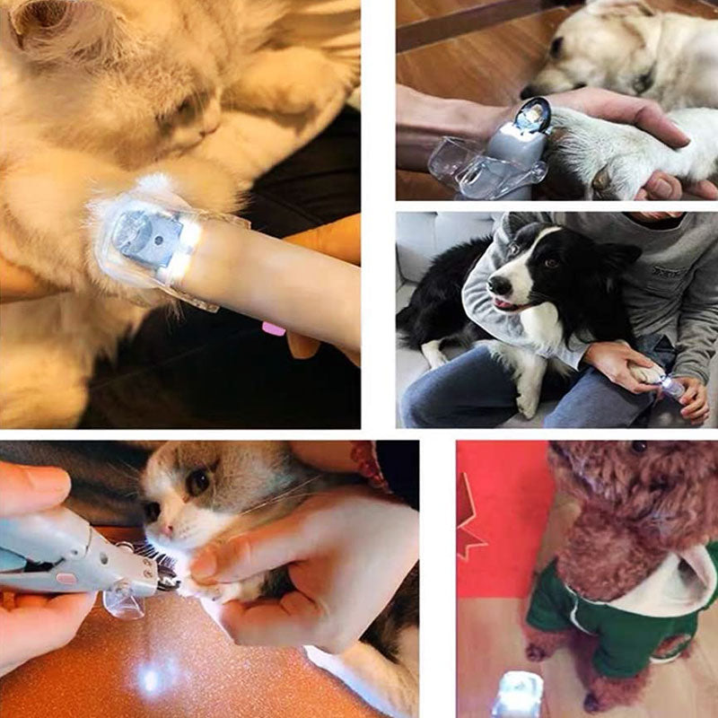 Tronchesina per Unghie del Cane con Sensore di Sicurezza Luminoso