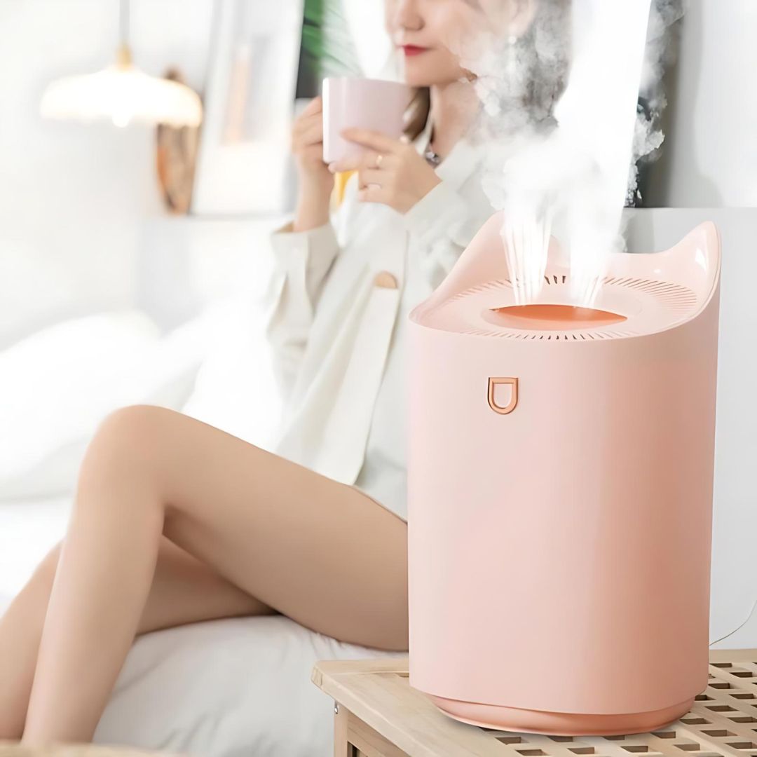 Umidificatore a ultrasuoni con serbatoio da 3 l | 3 modalità di nebulizzazione, funzionamento silenzioso | Fino a 24 ore