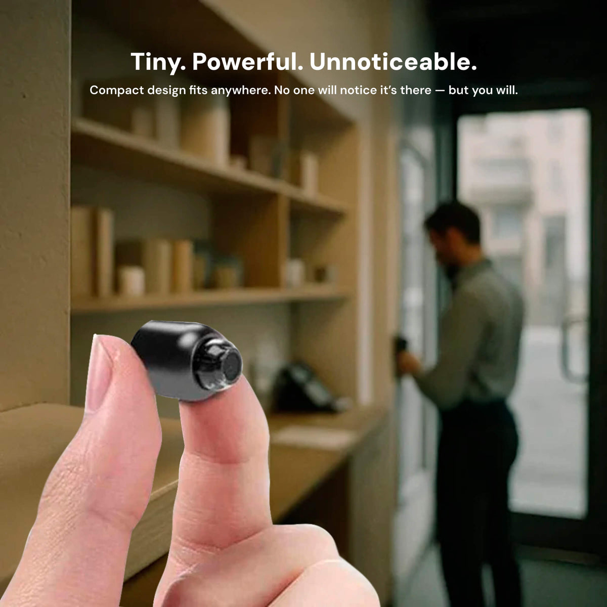Videocamera Wireless Discreta con 1080P HD e Audio per Monitoraggio