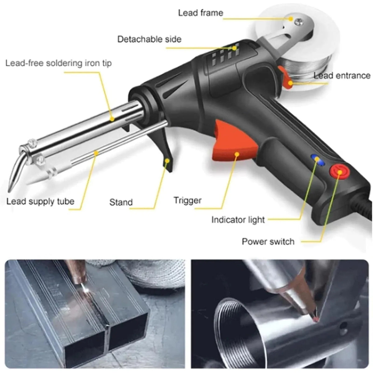 WeldMaster Pro – Saldatura Precisa a Una Mano