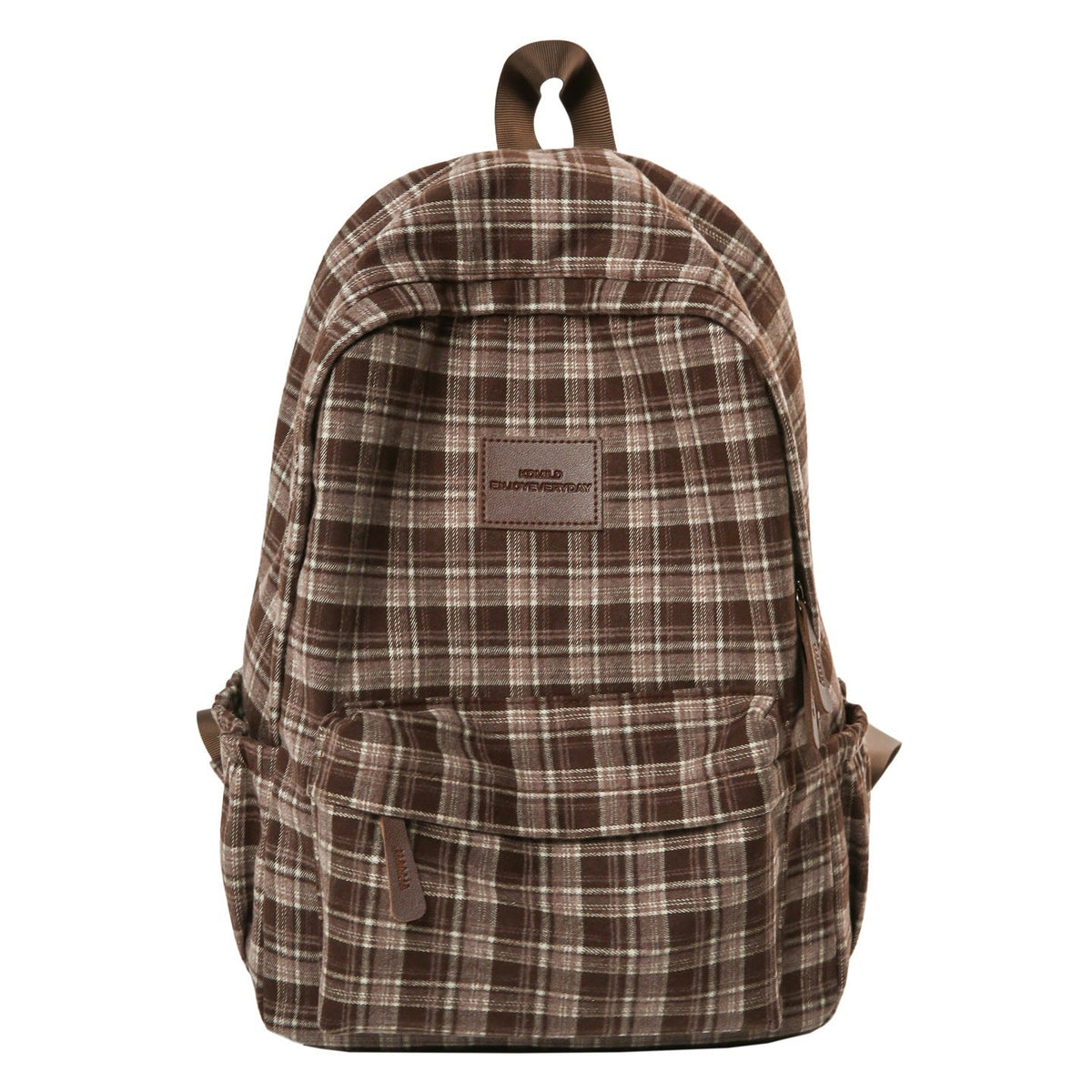 Zaino casual a quadri per scuola Rassivo