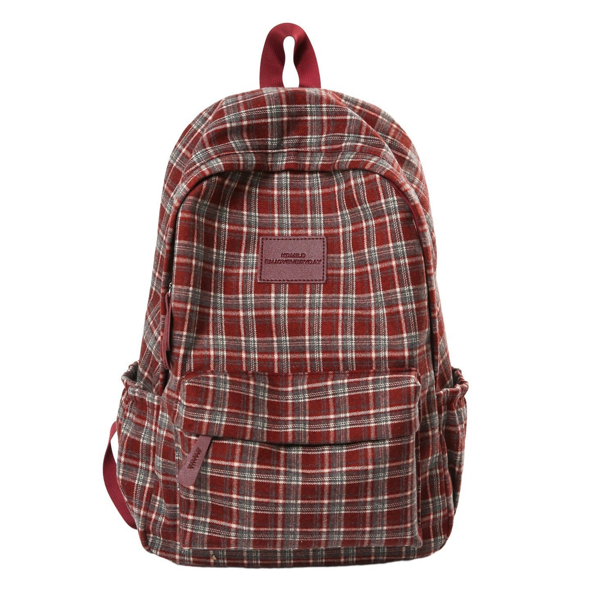 Zaino casual a quadri per scuola Rassivo