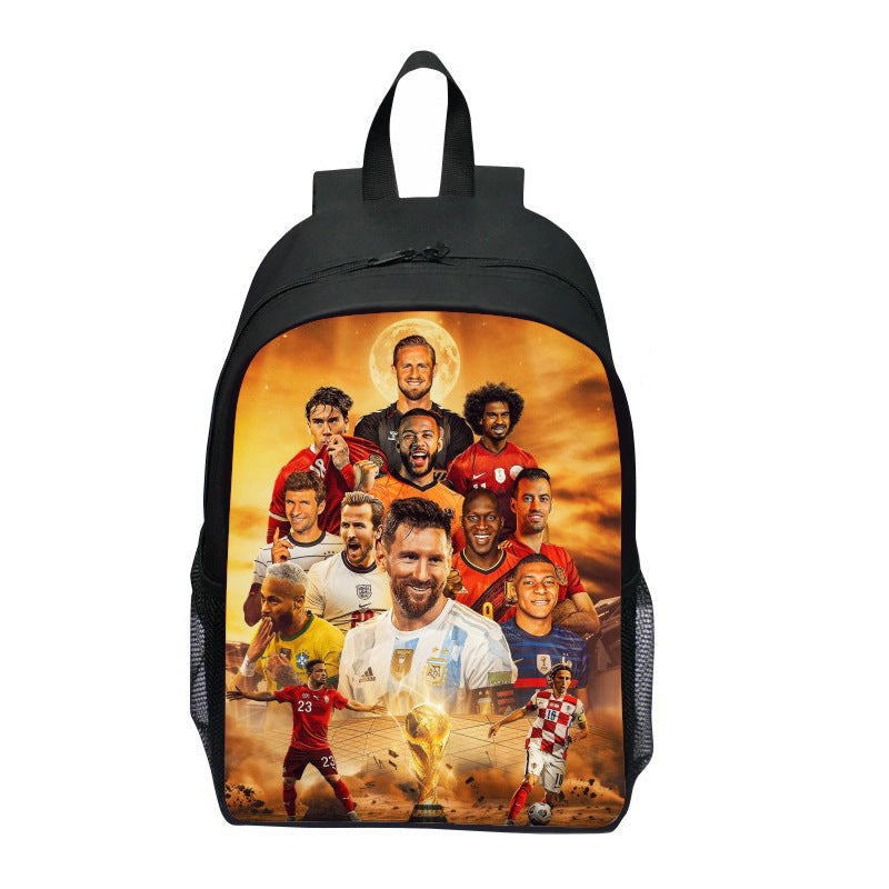 Zaino con motivo sportivo accattivante