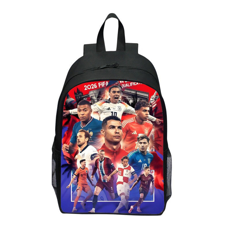 Zaino con motivo sportivo accattivante