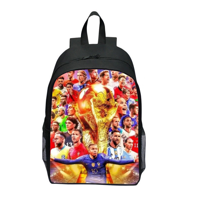 Zaino con motivo sportivo accattivante