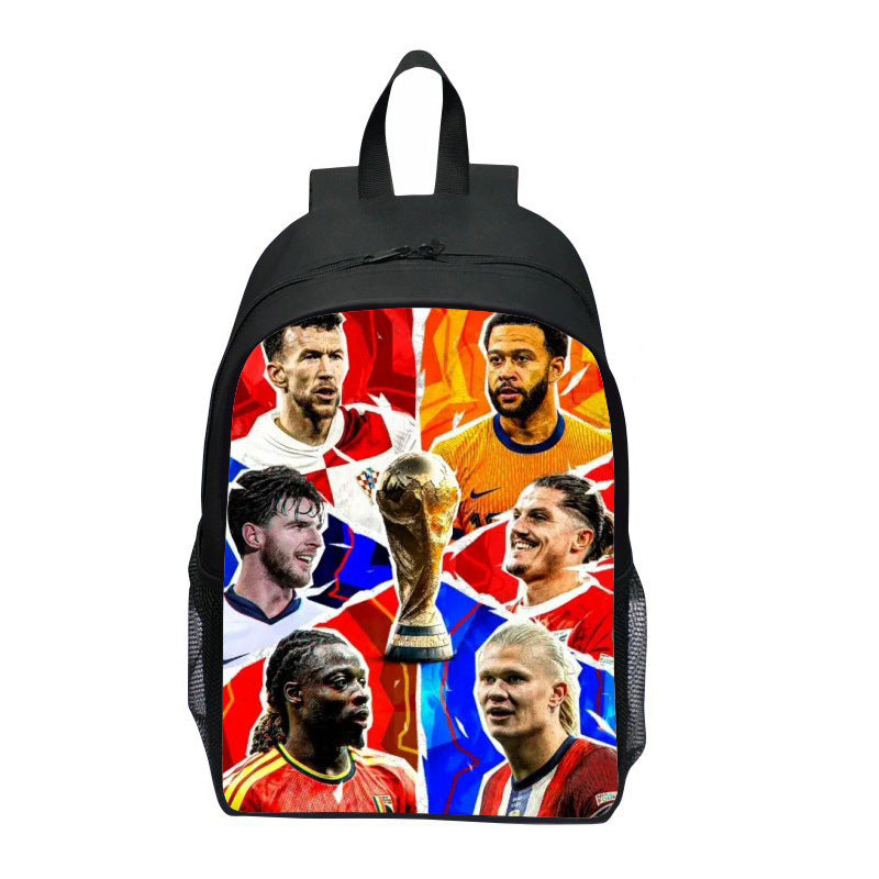 Zaino con motivo sportivo accattivante