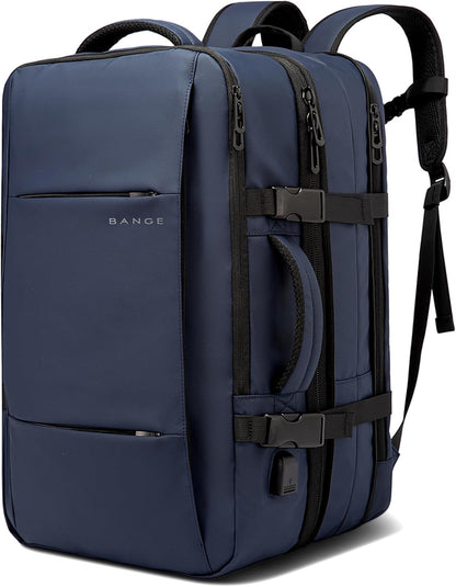 Zaino da viaggio espandibile 26–45 L impermeabile con tasca laptop e maniglie duffle