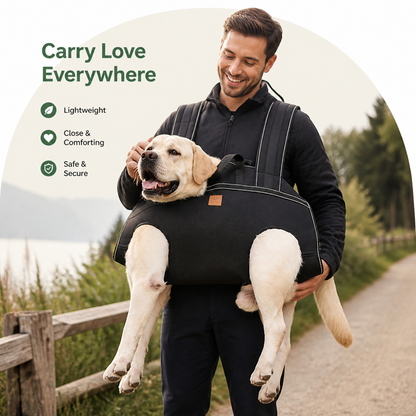 Zaino trasportino per cani in tessuto Oxford traspirante con spallacci imbottiti