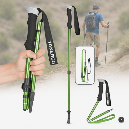 TREKKIFY – Bastoni da trekking pieghevoli regolabili per escursionismo
