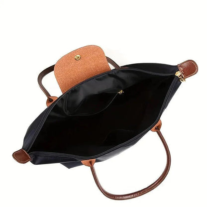 Borsa a tracolla in tessuto Oxford - Borsa a mano Shopper Tote - Rassivo