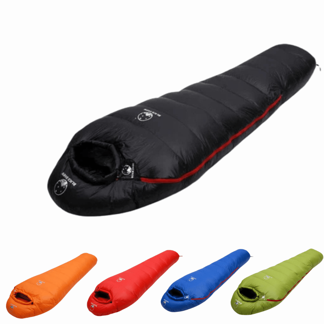 Sacco a Pelo 0° in Piumino da Trekking - Ultraleggero 4 Stagioni - meno di 1 kg