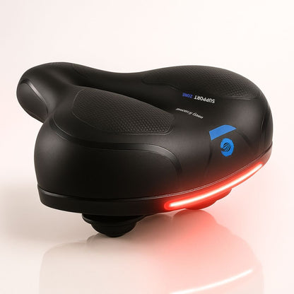 CYCLORELAX – Sella da bicicletta ergonomica con sospensione per uso quotidiano e touring