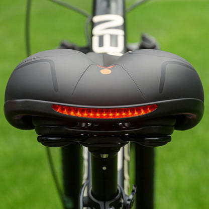 CYCLORELAX – Sella da bicicletta ergonomica con sospensione per uso quotidiano e touring