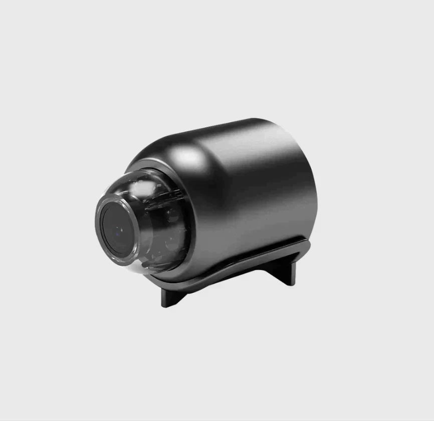 Telecamera IP WiFi ultracompatta | 1080p Full HD | Obiettivo grandangolare da 120° | Visione notturna a infrarossi e sensore di movimento | Audio a due vie | Accesso remoto in tutto il mondo