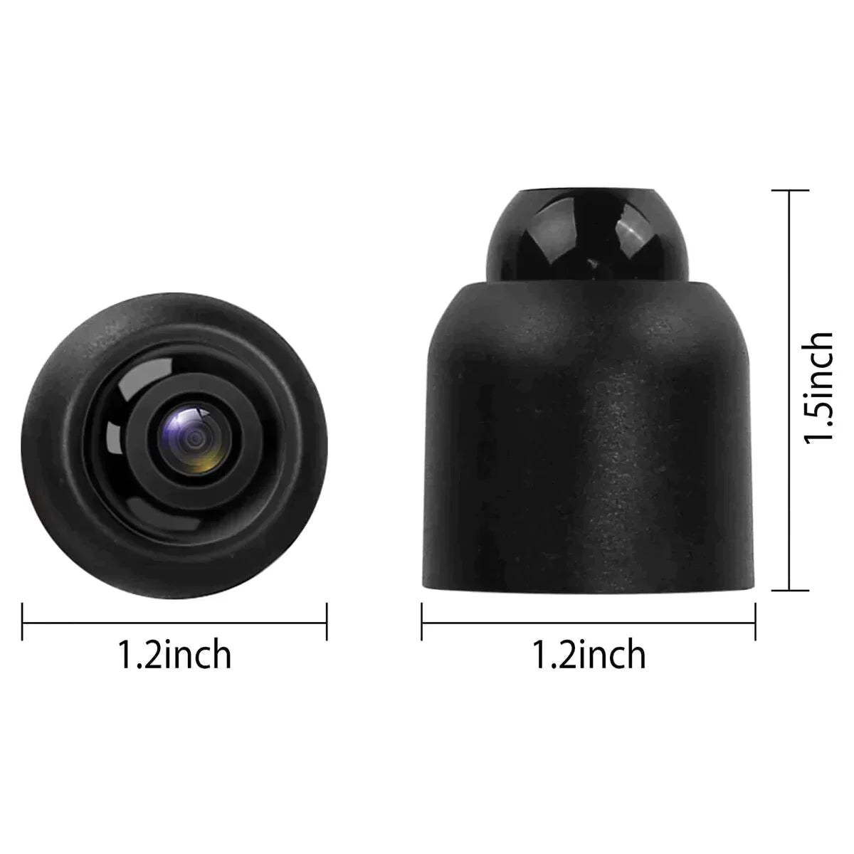 Telecamera IP WiFi ultracompatta | 1080p Full HD | Obiettivo grandangolare da 120° | Visione notturna a infrarossi e sensore di movimento | Audio a due vie | Accesso remoto in tutto il mondo