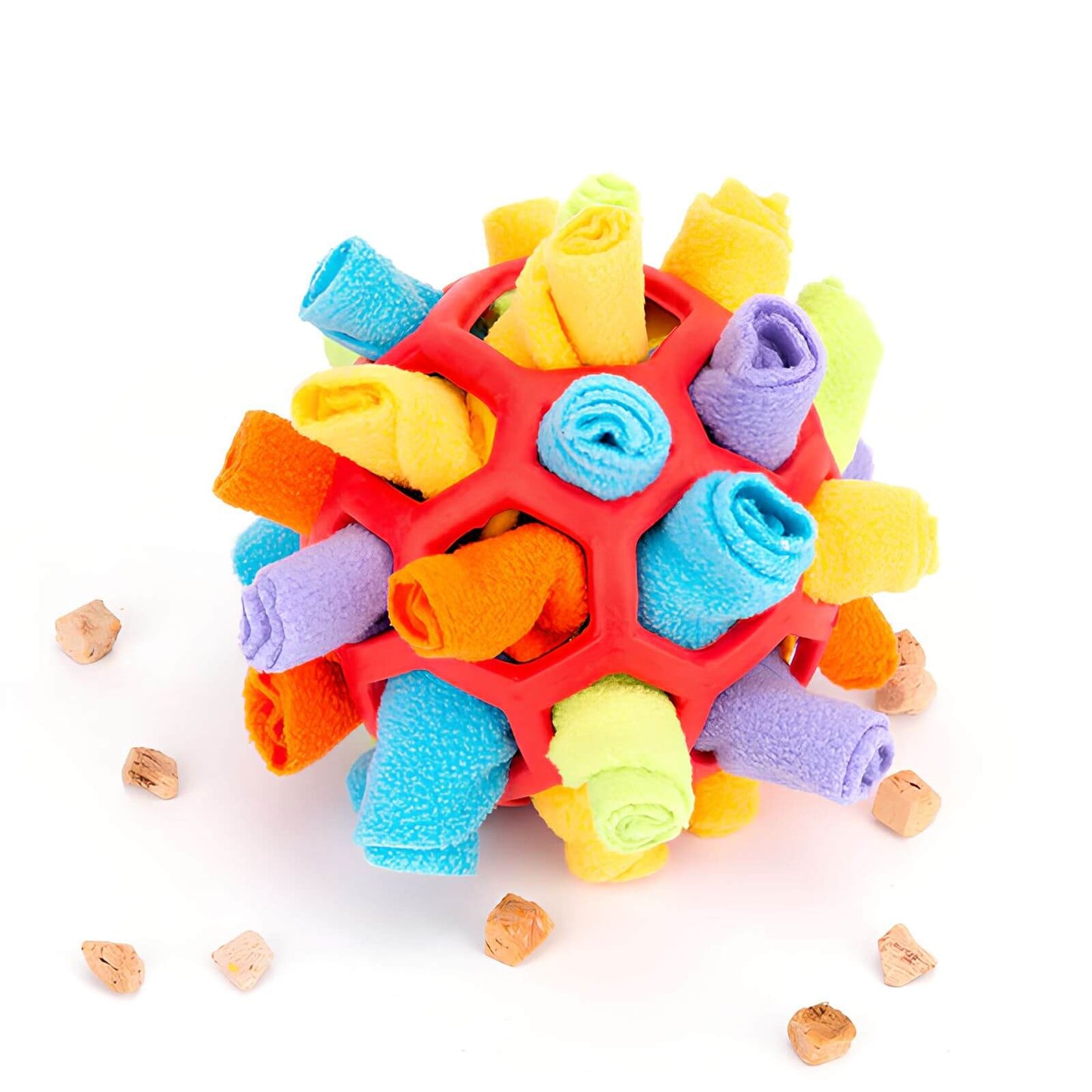 SnuffleJoy Rassivo™ | Palla interattiva da annusare e gioco con snack per cani