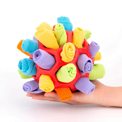 SnuffleJoy Rassivo™ | Palla interattiva da annusare e gioco con snack per cani
