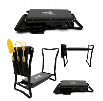 Riposo per ginocchia e sedia da giardino ergonomici 2-in-1 per il comfort delle articolazioni