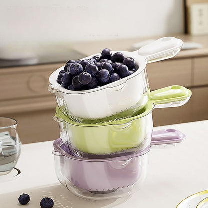 KitchenEase cestello scolante a due livelli - Moderno e pratico per ogni cucina