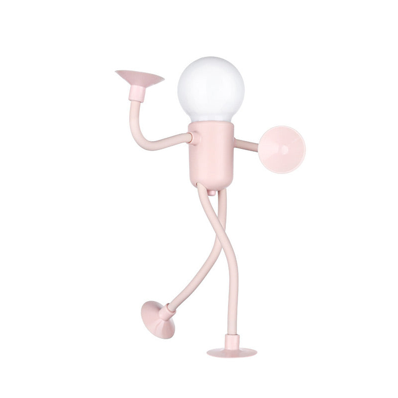Lampada Notturna Sportiva Flessibile – Divertente, Pieghevole e con Mani a Ventosa