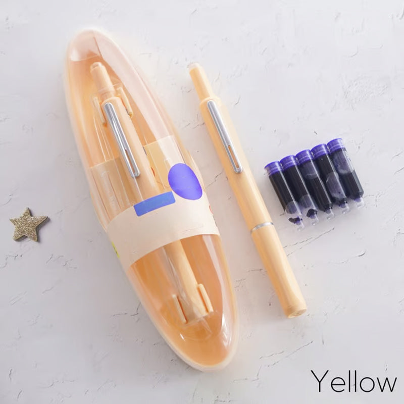 InkFlow™ – Penna stilografica retraibile con scrittura fluida