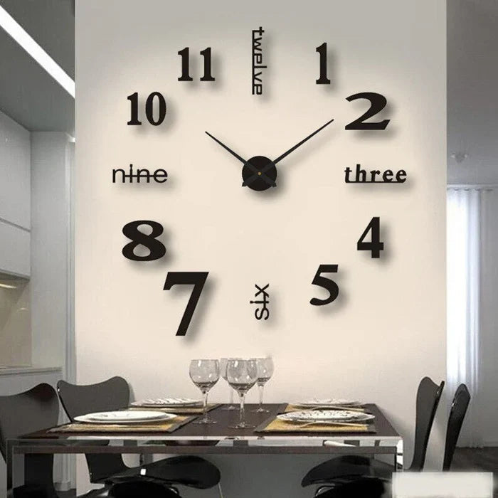 Orologio da Parete Moderno Grande e Decorativo