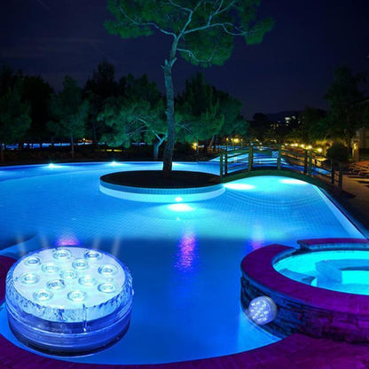 AQUARAY – Sistema di illuminazione per piscina impermeabile con telecomando